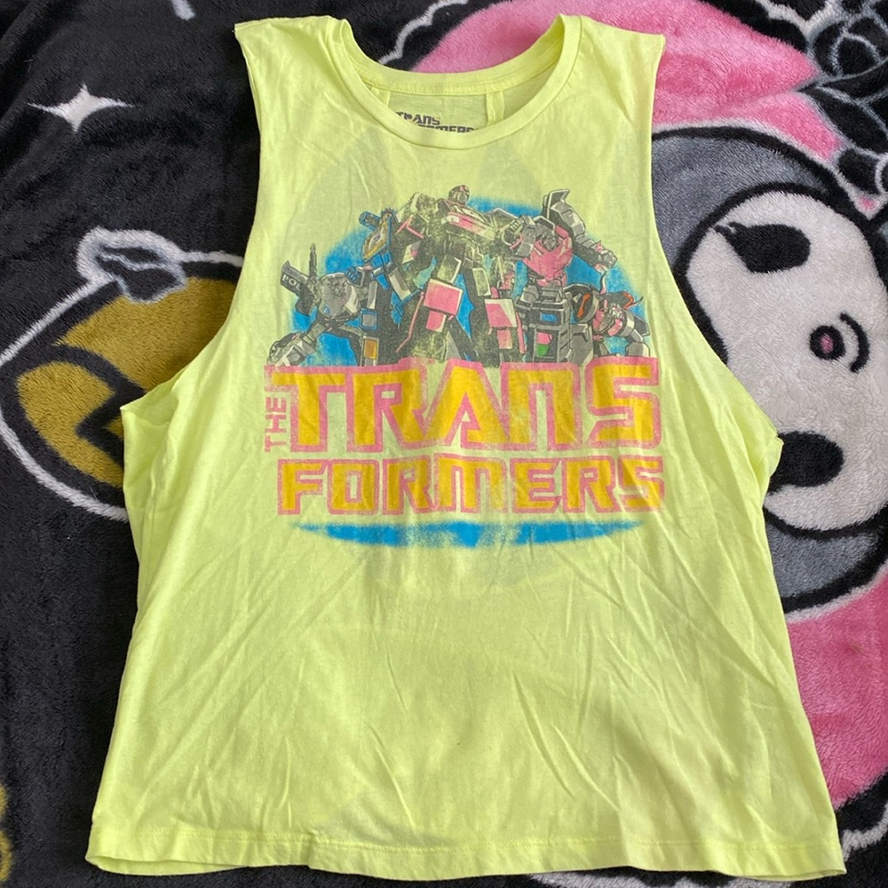 Transformers muscle tank top